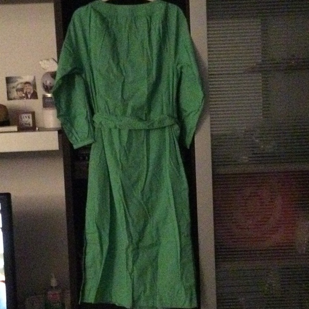 NWT J. Crew Poplin Dress XS - Picture 8 of 8